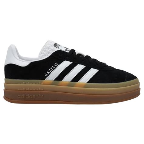 adidas gazelle bold schwarz weiß|are adidas gazelle unisex.